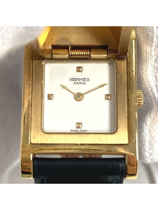 Hermes Watch Medle Leather Black X main image 6